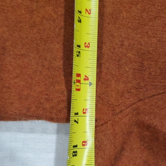 Banana Republic Orange  100% Merino Wool  Sweater Size S - Picture 7 of 11